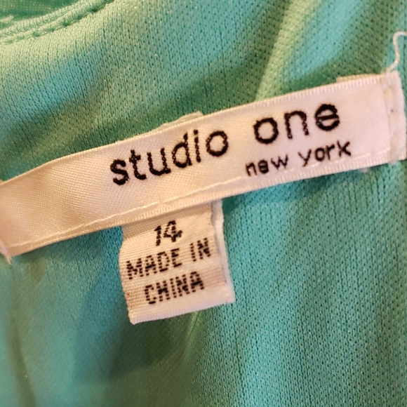 Studio one new york textured keyhole dress midi - Picture 5 of 6